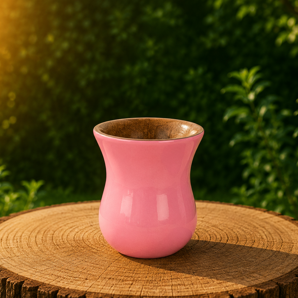 Natural Imbuia Wood Mate Cup – Handmade Craftsmanship