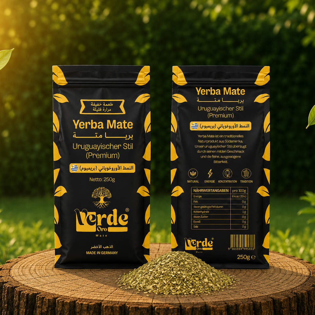 Premium Uruguayan Style Yerba Mate – Coarse Cut - 250g